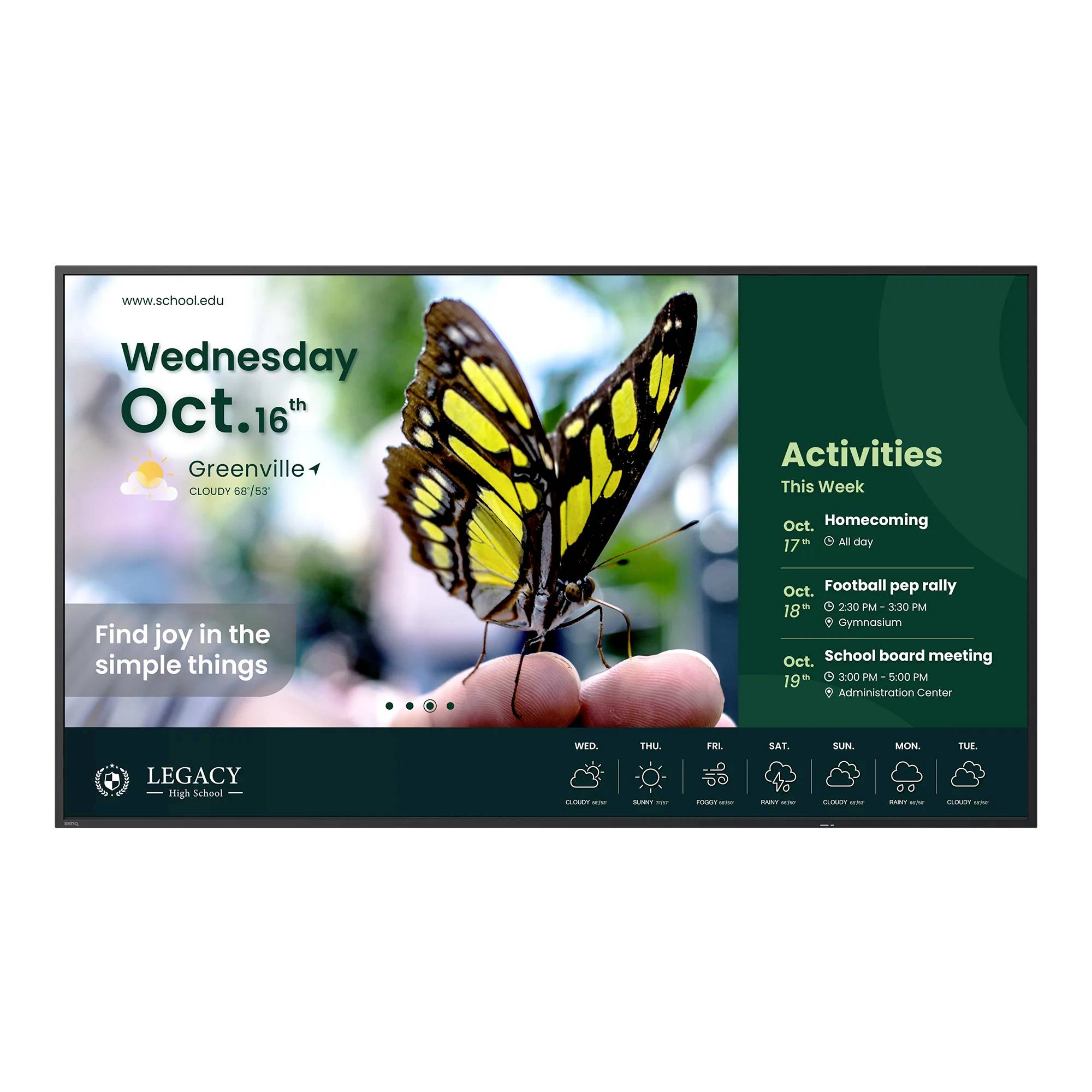image-9000.jpg BenQ ST5504 Android 14 Digital Signage Display EEK: G (A - G) 109 cm 55 Zoll 3840 x 2160 Pixel 18/7 – Bild 1