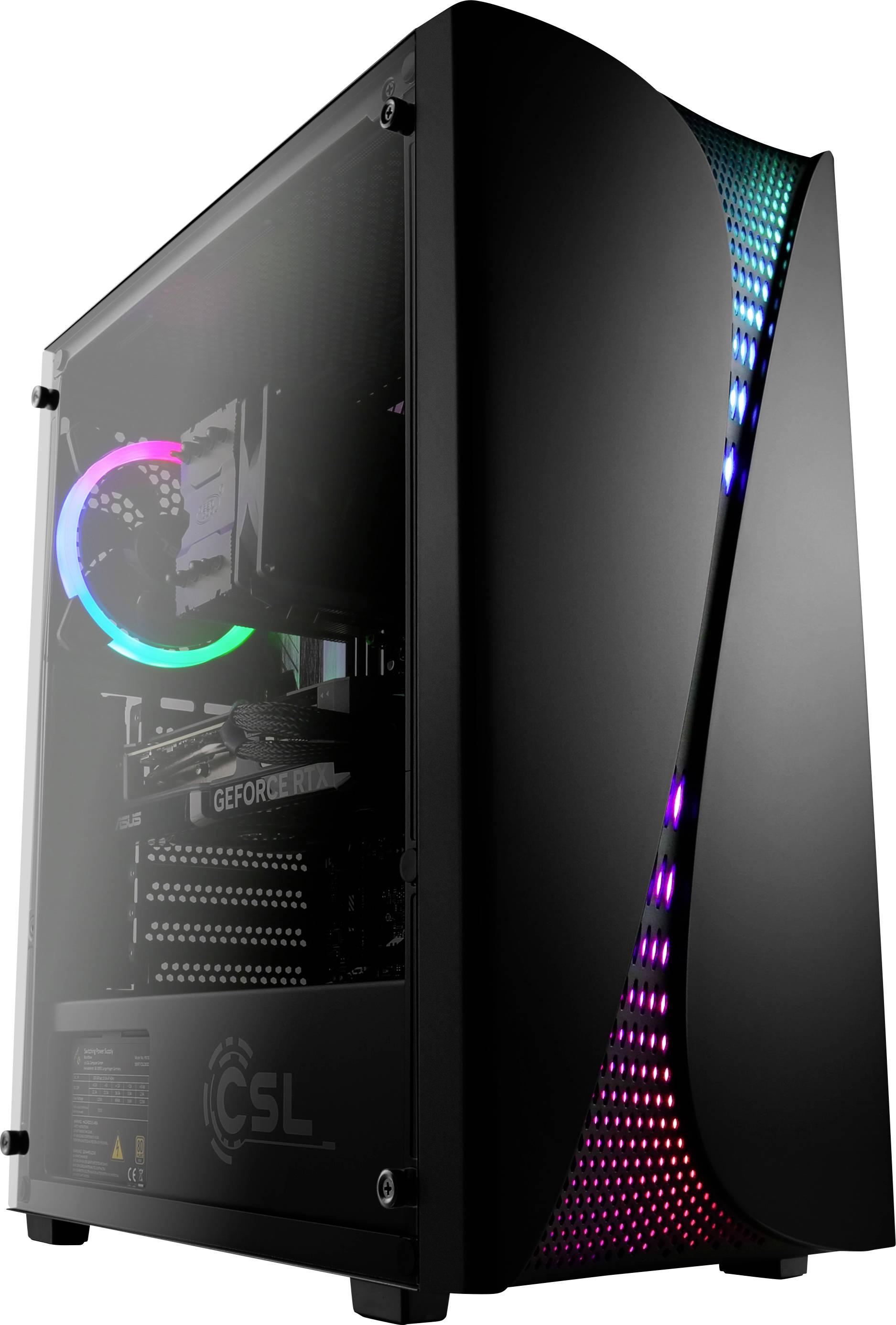 image-9005.jpg CSL Computer Gaming PC M13000H AMD Ryzen 7 5700X 4.6 GHz 32 GB RAM 1 TB SSD Nvidia GeForce RTX™ 5060 8 GB GDDR7 Win 11 H – Bild 1