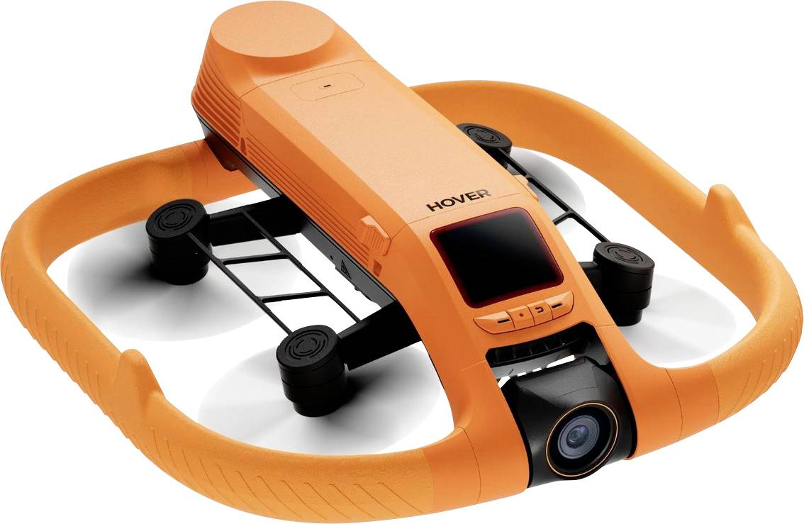 image-9058.jpg Hoverair HOVERAir AQUA Retail Combo Quadrocopter Kameraflug Orange, Schwarz – Bild 1