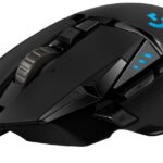 Logitech G502 Hero Gaming-Maus USB Optisch Schwarz 11 Tasten 16000 dpi Beleuchtet, Integrierter Profilspeicher, Gewichts