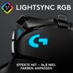 Logitech G502 Hero Gaming-Maus USB Optisch Schwarz 11 Tasten 16000 dpi Beleuchtet, Integrierter Profilspeicher, Gewichts – Bild 7