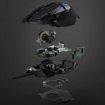 Logitech G502 Hero Gaming-Maus USB Optisch Schwarz 11 Tasten 16000 dpi Beleuchtet, Integrierter Profilspeicher, Gewichts – Bild 10