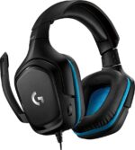 Logitech Gaming G432 Over Ear Headset kabelgebunden 7.1 Surround Schwarz, Blau Lautstärkeregelung, Mikrofon-Stummschaltu – Bild 3