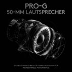 Logitech Gaming G Pro X Over Ear Headset kabelgebunden 7.1 Surround Schwarz Mikrofon-Rauschunterdrückung, Noise Cancelli – Bild 7