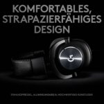Logitech Gaming G Pro X Over Ear Headset kabelgebunden 7.1 Surround Schwarz Mikrofon-Rauschunterdrückung, Noise Cancelli – Bild 9