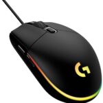 Logitech Gaming G203 LIGHTSYNC Gaming-Maus USB Optisch Schwarz 6 Tasten 8000 dpi