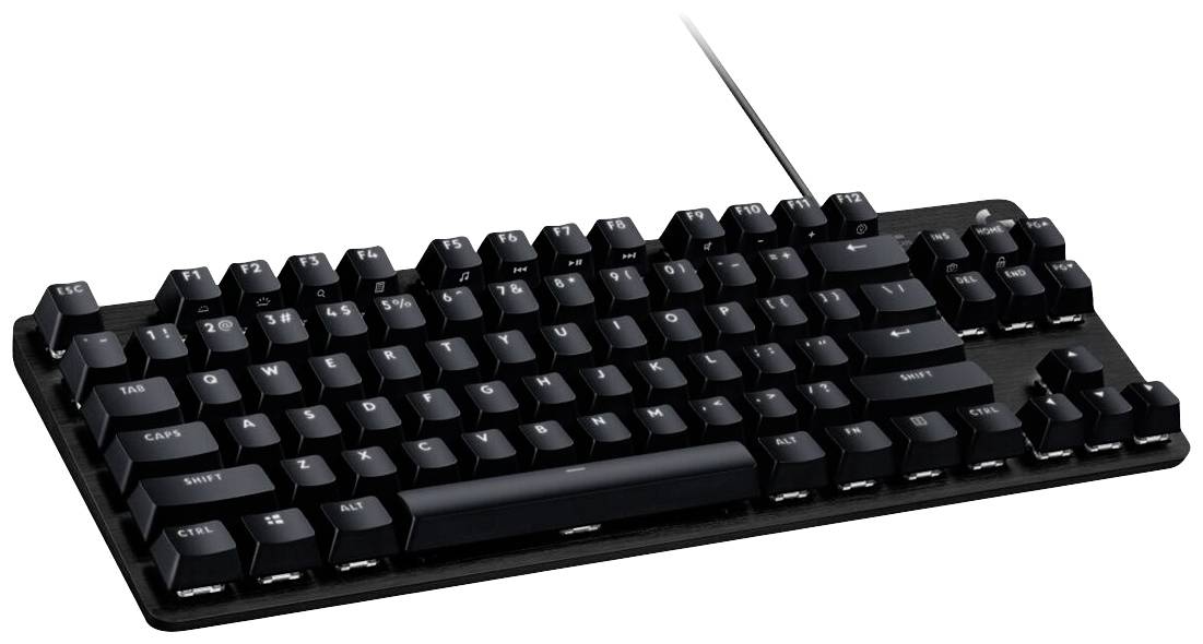 image-9362.jpg Logitech G413 TKL SE USB Gaming-Tastatur Deutsch, QWERTZ Schwarz Beleuchtet, Spritzwassergeschützt – Bild 1