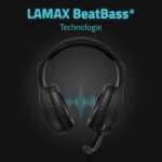Lamax Heroes Guard1 Over Ear Headset kabelgebunden Stereo Schwarz Headset, Lautstärkeregelung, Mikrofon-Stummschaltung G – Bild 5