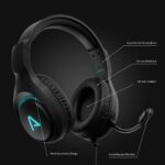 Lamax Heroes Guard1 Over Ear Headset kabelgebunden Stereo Schwarz Headset, Lautstärkeregelung, Mikrofon-Stummschaltung G – Bild 6