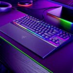 RAZER Ornata V3 Tenkeyless GER Kabelgebunden Gaming-Tastatur Deutsch, QWERTZ Schwarz Beleuchtet, Handballenauflage, Spri