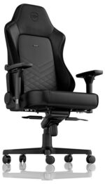 Noblechairs noblechairs HERO Gaming Stuhl - schwarz/schwarz Gaming-Stuhl Schwarz