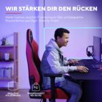 Trust GXT714 RUYA Gaming-Stuhl Schwarz/Rot – Bild 8