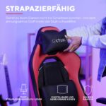 Trust GXT714 RUYA Gaming-Stuhl Schwarz/Rot – Bild 9