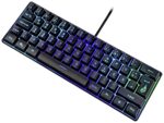 Surefire Gaming KingPin X1 Kabelgebunden, USB Gaming-Tastatur Deutsch, QWERTZ Schwarz Beleuchtet, Multimediatasten – Bild 3