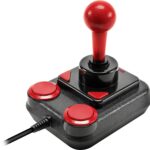 SpeedLink Competition Pro Extra Joystick USB PC, Android Schwarz, Rot
