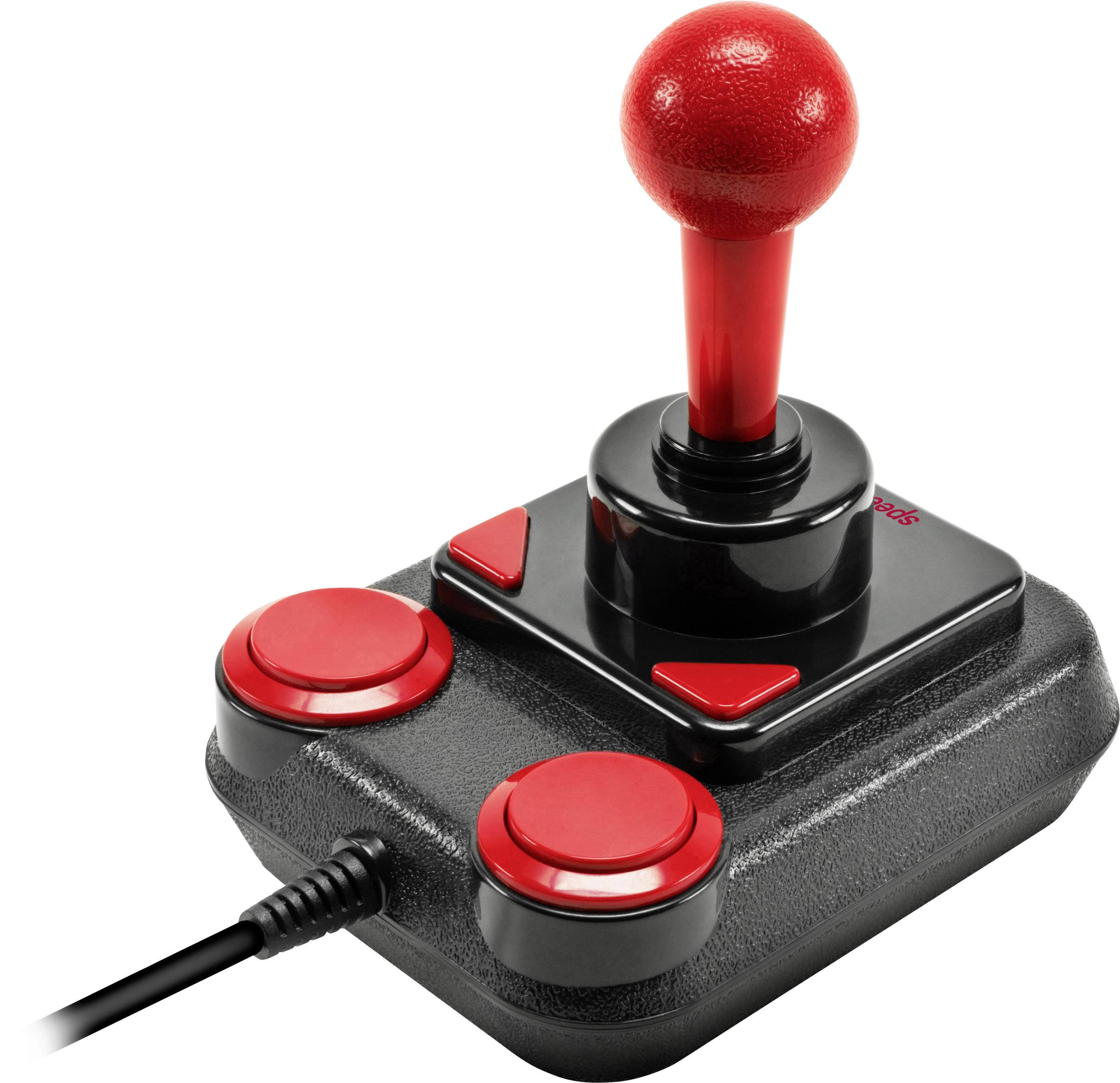 image-9593.jpg SpeedLink Competition Pro Extra Joystick USB PC, Android Schwarz, Rot – Bild 1