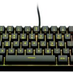 Surefire Gaming KingPin X1 Kabelgebunden, USB Gaming-Tastatur US-Englisch, QWERTY Schwarz Beleuchtet, Multimediatasten