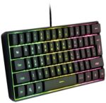 Surefire Gaming KingPin X1 Kabelgebunden, USB Gaming-Tastatur US-Englisch, QWERTY Schwarz Beleuchtet, Multimediatasten – Bild 2