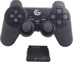 Gembird JPD-WDV-01 Gamepad PC, PlayStation 2, PlayStation 3 Schwarz – Bild 2