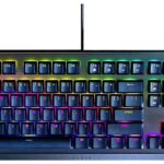 RAZER BlackWidow V4 X Green Switch Kabelgebunden Gaming-Tastatur Deutsch, QWERTZ Schwarz Beleuchtet