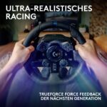 Logitech Gaming G923 Lenkrad USB PlayStation 5, PlayStation 4, PC Schwarz – Bild 2