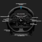 Logitech Gaming G923 Lenkrad USB PlayStation 5, PlayStation 4, PC Schwarz – Bild 7