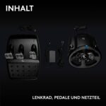 Logitech Gaming G923 Lenkrad USB PlayStation 5, PlayStation 4, PC Schwarz – Bild 9