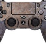 Software Pyramide Skin für PS4 Controller Rusty Metal Cover PS4