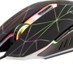 Renkforce RF-GM-120 Gaming-Maus USB Optisch Schwarz 6 Tasten 3600 dpi Beleuchtet