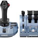 Thrustmaster TCA Captain X Airbus Edition Flugsimulator-Joystick Kopfhörer (3.5 mm Klinke), USB-A, USB-C® PC, Xbox One,