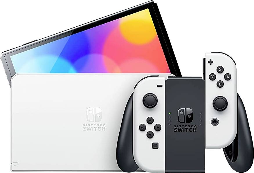 image-9754.jpg Nintendo Switch OLED Konsole 64 GB Weiß – Bild 1