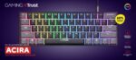 Trust GXT867 ACIRA Mini Kabelgebunden Gaming-Tastatur Deutsch, QWERTZ Schwarz Beleuchtet – Bild 7