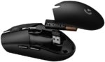 Logitech G305 Gaming-Maus Funk Optisch Schwarz 6 Tasten 12000 dpi – Bild 3