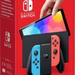 Nintendo Switch OLED Konsole 64 GB Neonrot, Neonblau