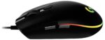 Logitech G102 LIGHTSYNC Gaming-Maus Kabelgebunden Schwarz 6 Tasten 8000 dpi RGB-Beleuchtung – Bild 3