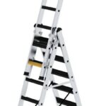 MUNK Günzburger Steigtechnik  033322 Aluminium Stufen-Mehrzweckleiter     25.3 kg