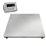 PCE Instruments Bodenwaage PCE-SD 600E SST bis 600 kg |Ablesbarkeit 0,2kg |Edelstahl |eichfähig |netzbetrieben