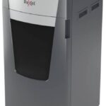 Rexel Optimum AutoFeed+ 600M Aktenvernichter 600 Blatt Mikroschnitt 2 x 15 mm P-5 110 l Vernichtet auch Büroklammern, Heftklammern, Kreditkarte